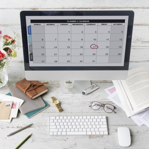 Planner Calendar Schedule Date Concept